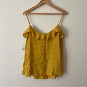 Old navy Yellow Spagetti String Tank Top